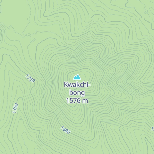 Map of Kwakchi-bong