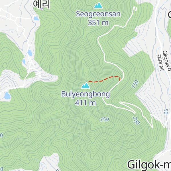 Map of Bulyeongbong