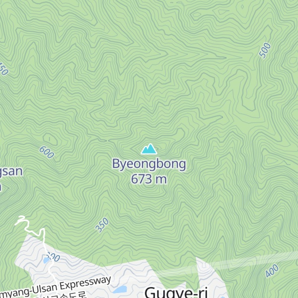 Map of Byeongbong