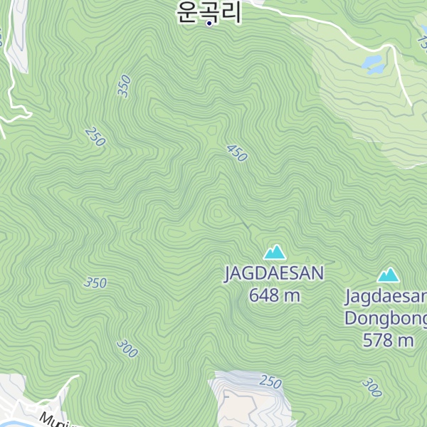 Map of JAGDAESAN SEOBONG