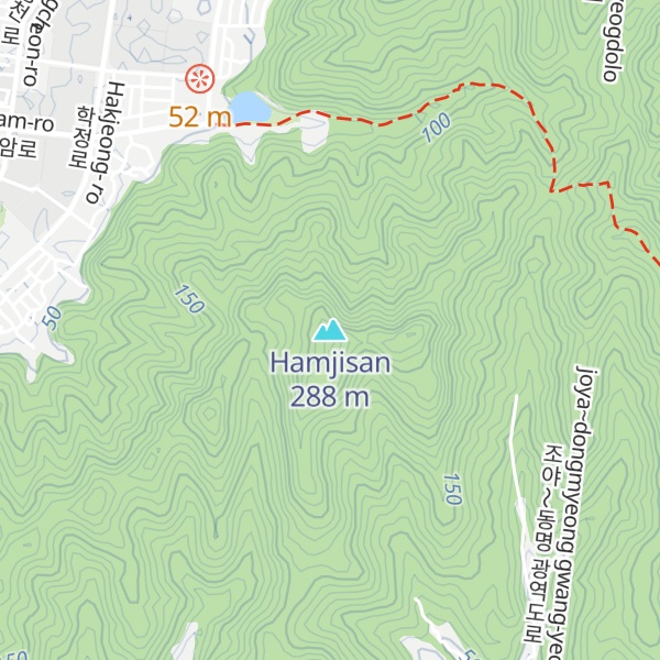 Map of Hamjisan