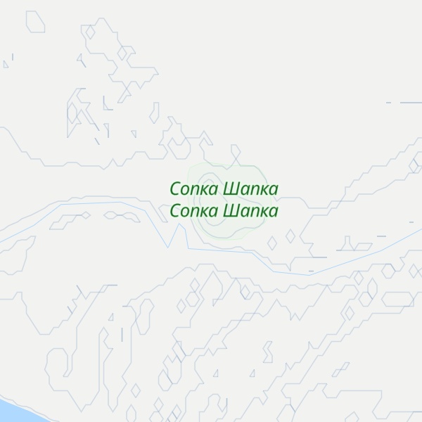 Map of Sopka Shapka