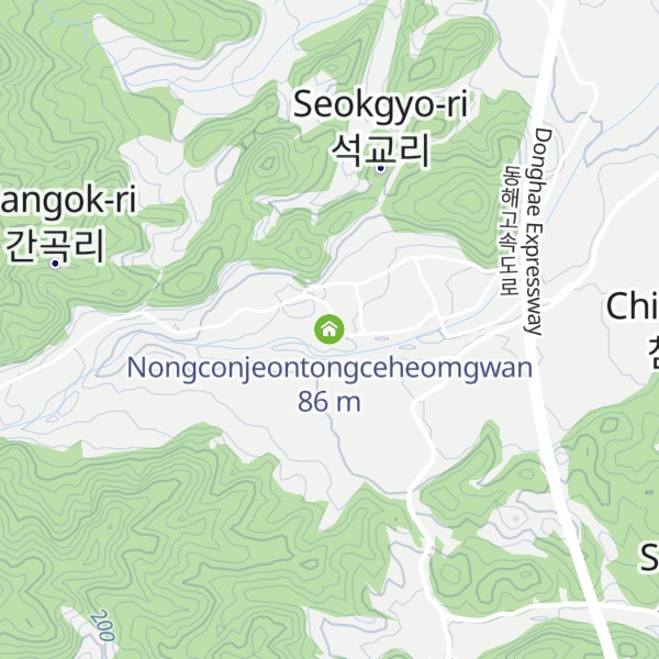 Map of Nongconjeontongceheomgwan