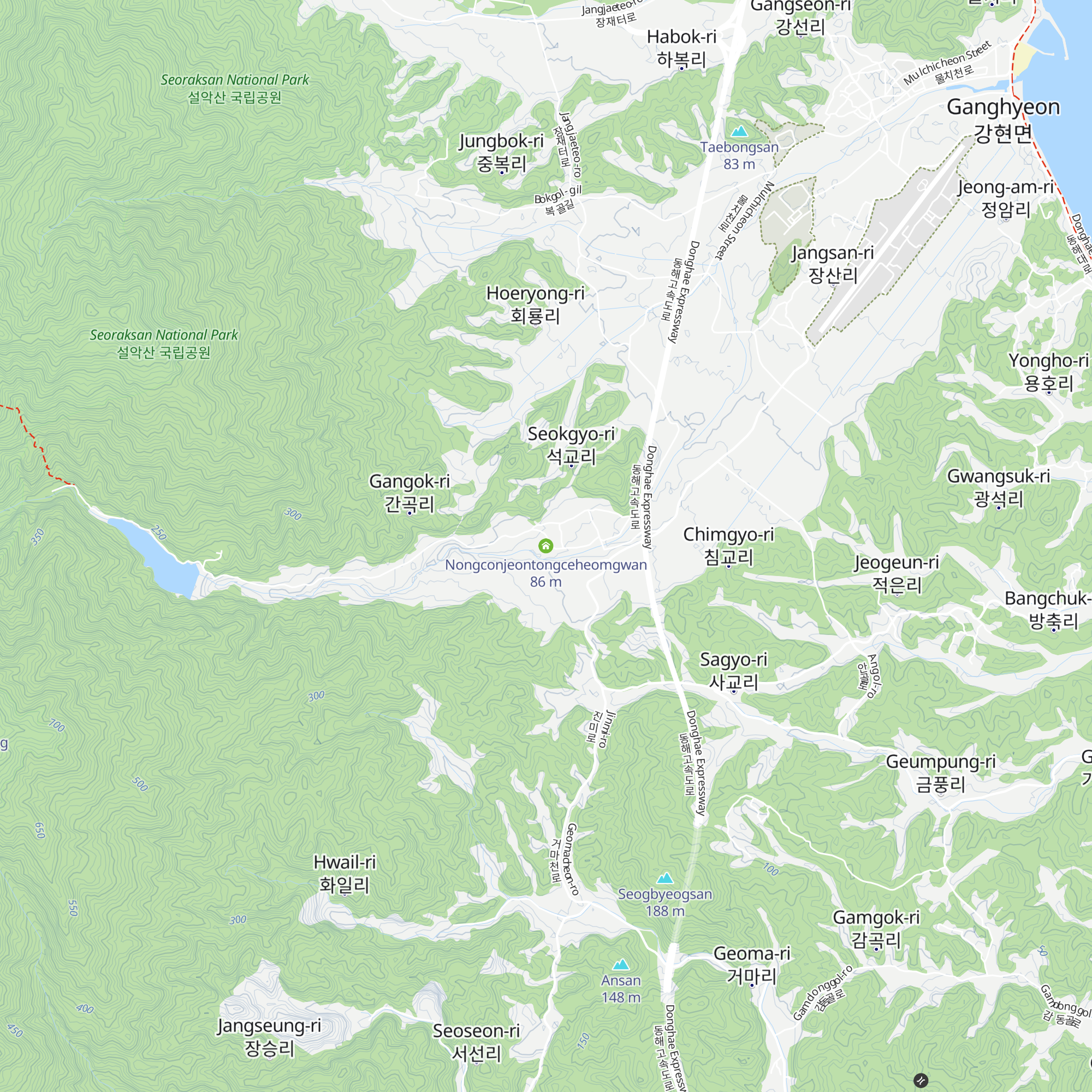 Nongconjeontongceheomgwan map