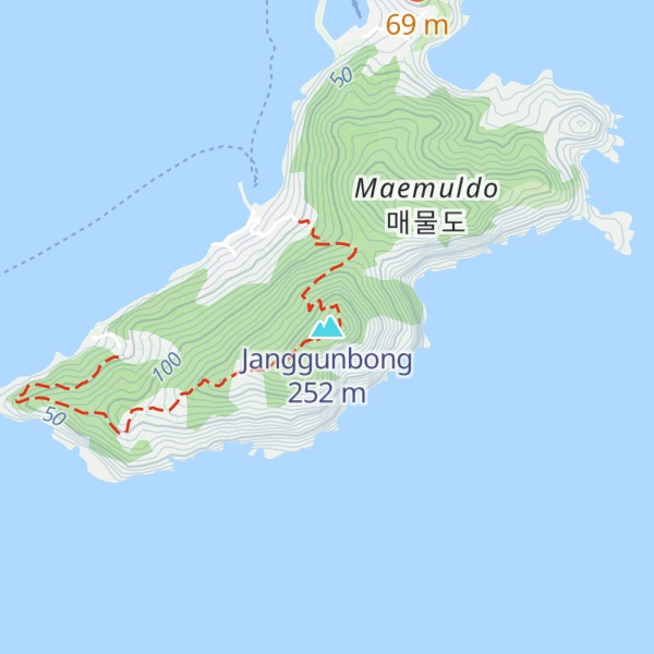 Map of Janggunbong