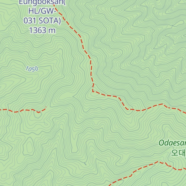 Map of Manwolbong