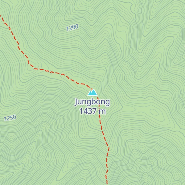 Map of Jungbong