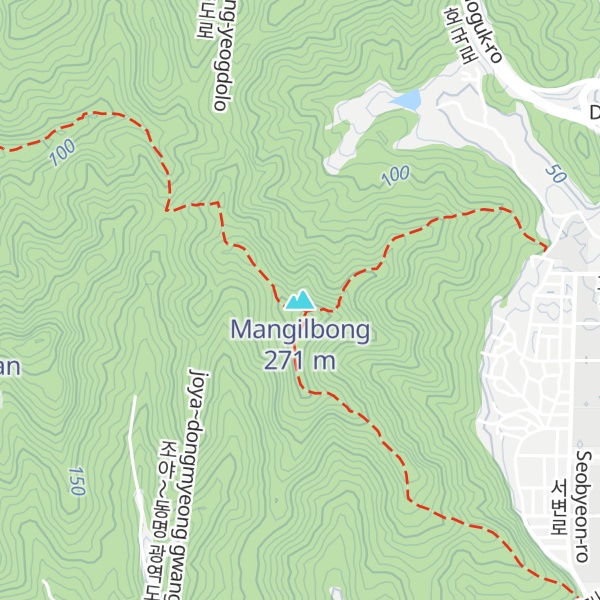 Map of Mangilbong