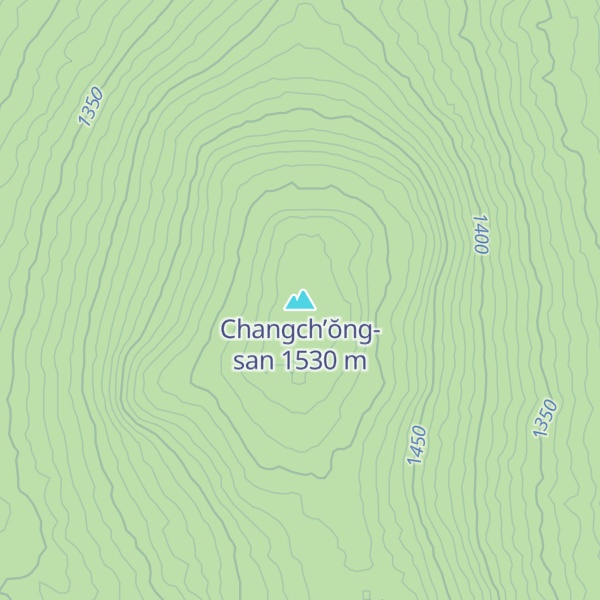 Map of Changch’ŏng-san