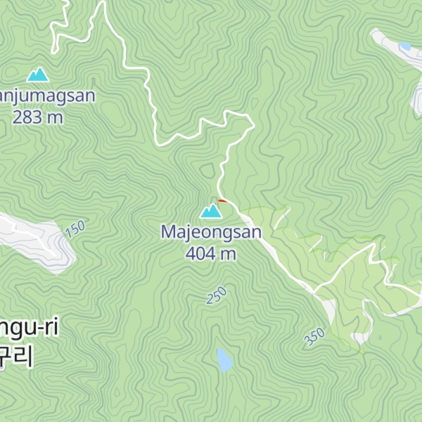Map of Majeongsan