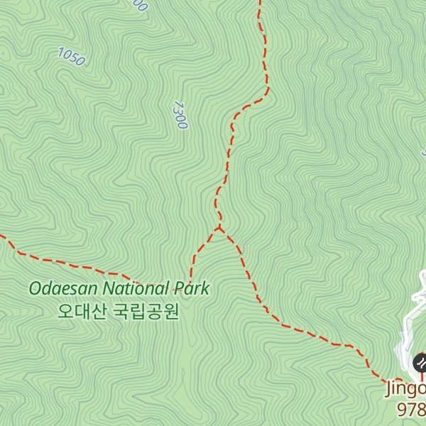 Map of Dongdaesan