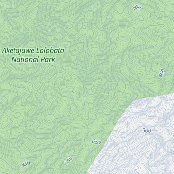 Map of Gunung Towongo