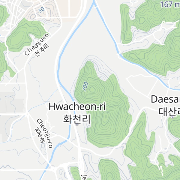 Map of HWASANBONG