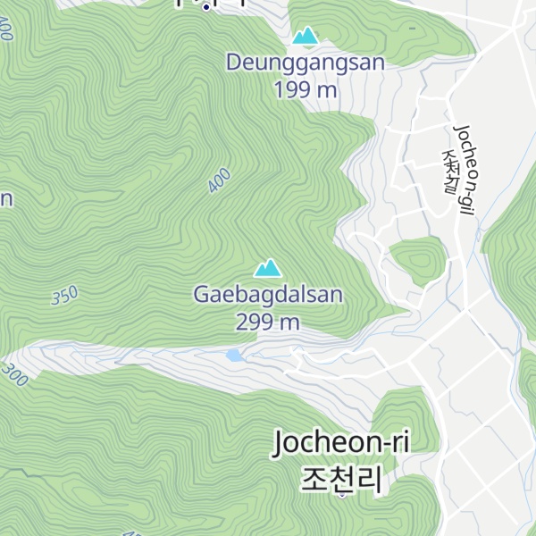 Map of Gaebagdalsan