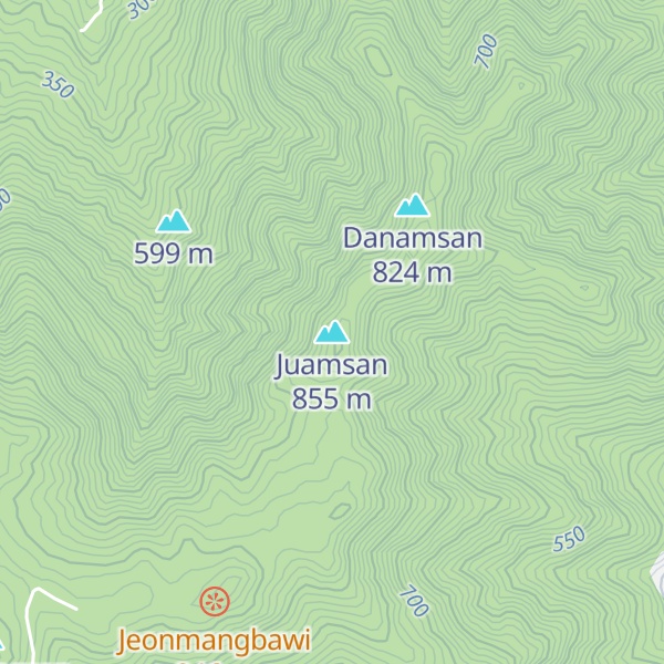Map of Juamsan