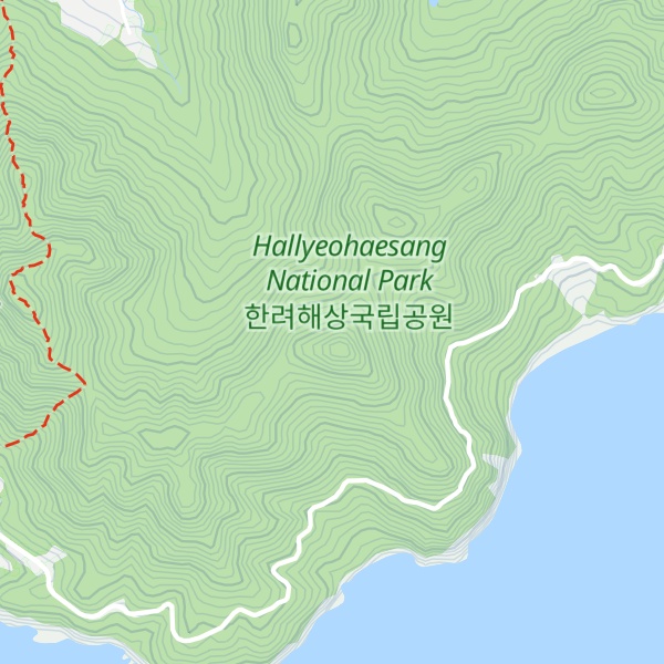 Map of Naebongsan