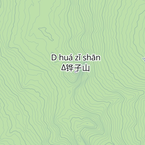 Map of Huazi Shan