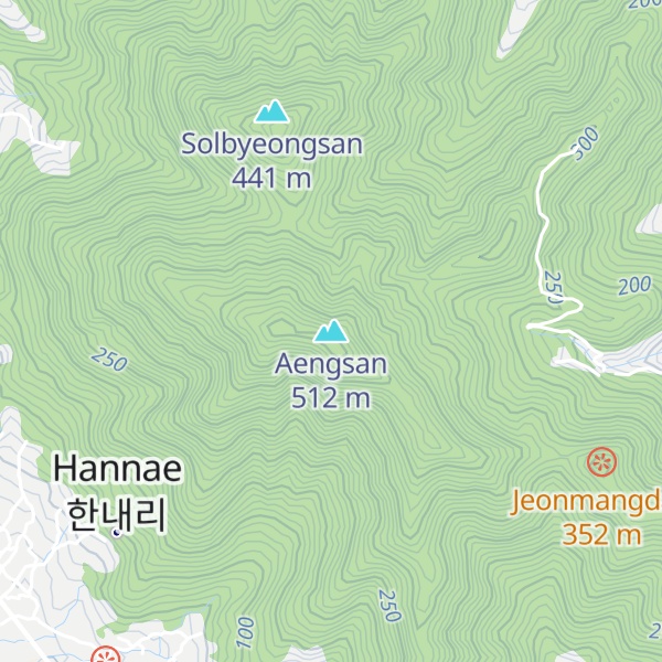Map of Aengsan