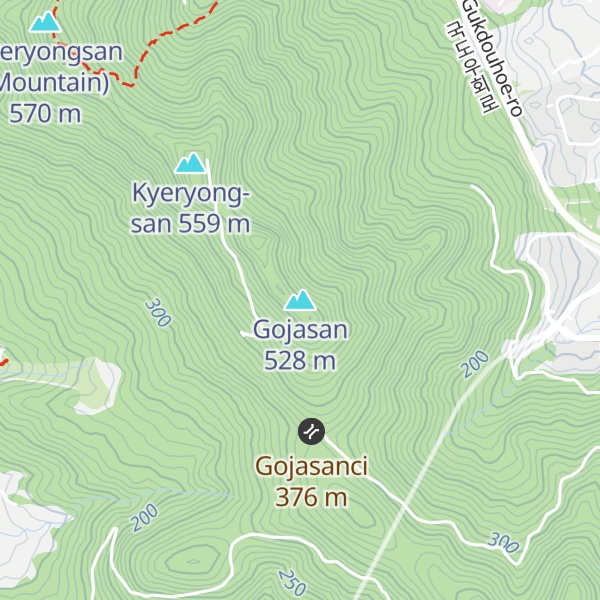 Map of Gojasan