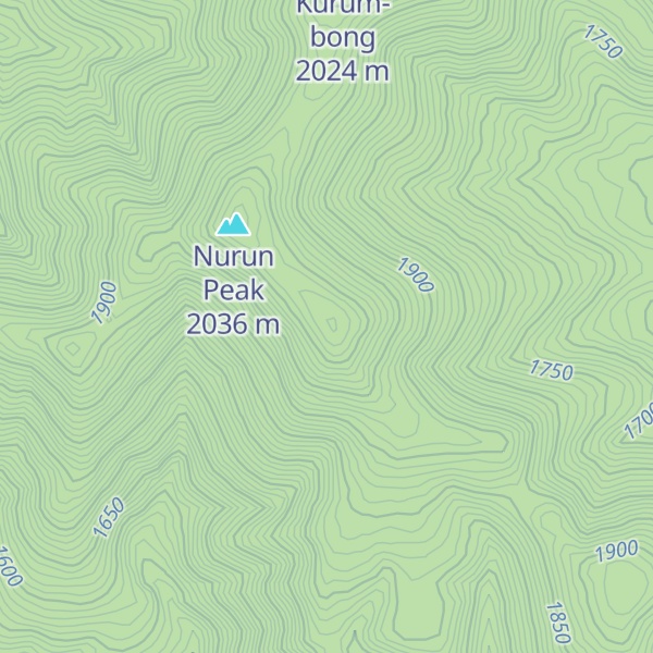 Map of Nurŭn-bong