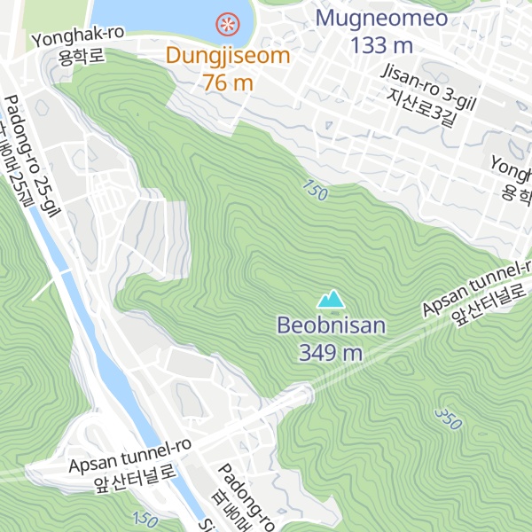 Map of Beobisan