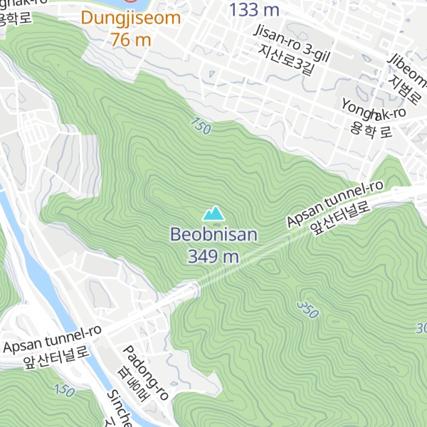 Map of Beobnisan