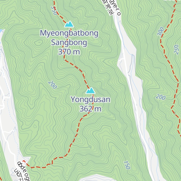 Map of Yongdusan