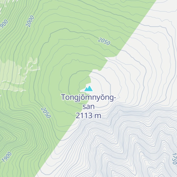 Map of Tongjŏmnyŏng-san