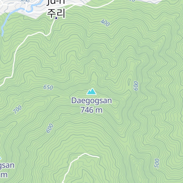 Map of Daegogsan