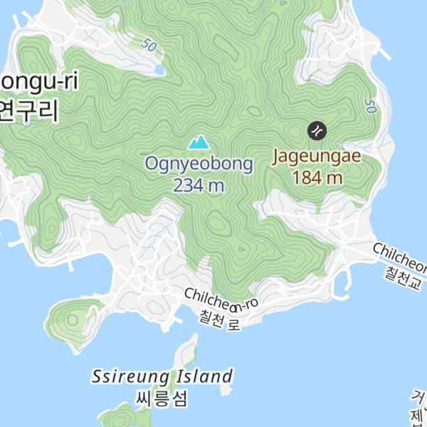 Map of Sandeung