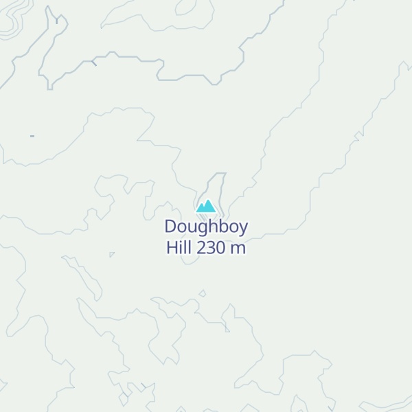 Map of Doughboy Hill