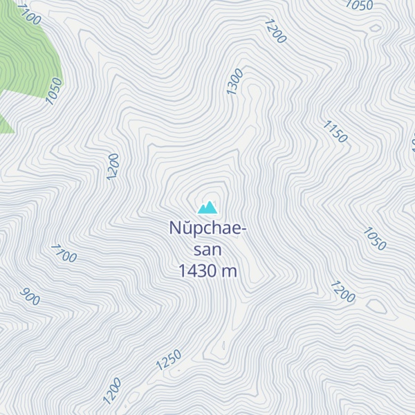 Map of Nŭpchae-san