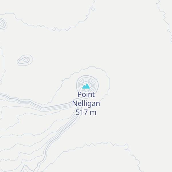 Map of Point Nelligan