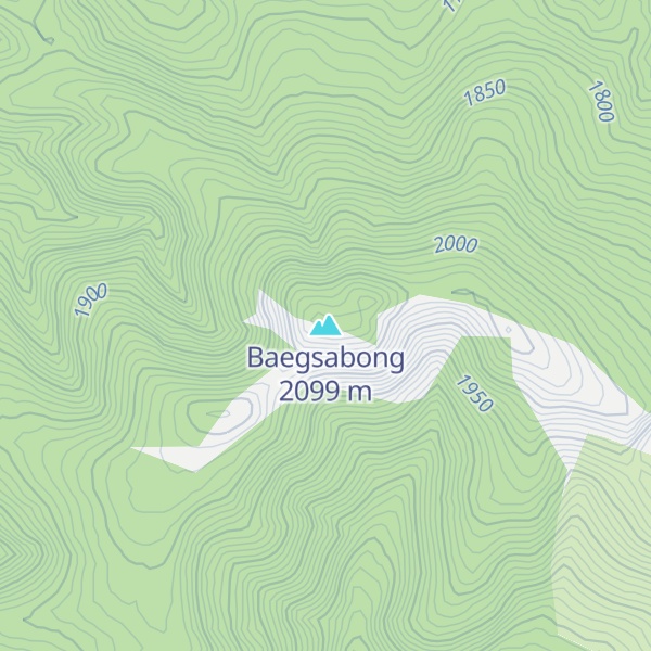Map of Baegsabong