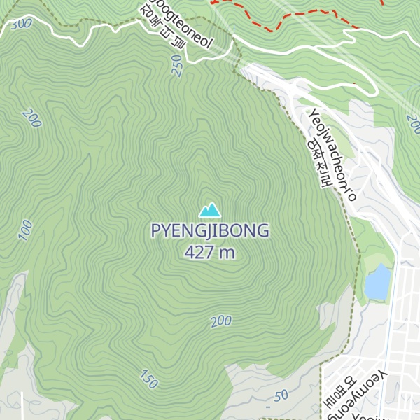 Map of PYENGJIBONG