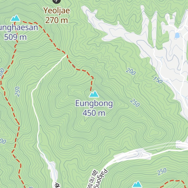 Map of Eungbong