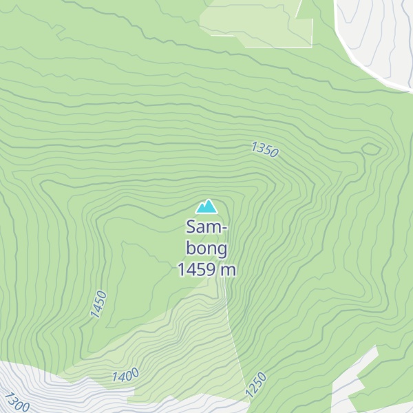 Map of Sam-bong
