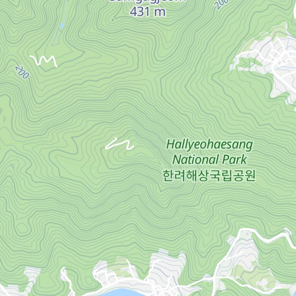 Map of Bugbyeongsan