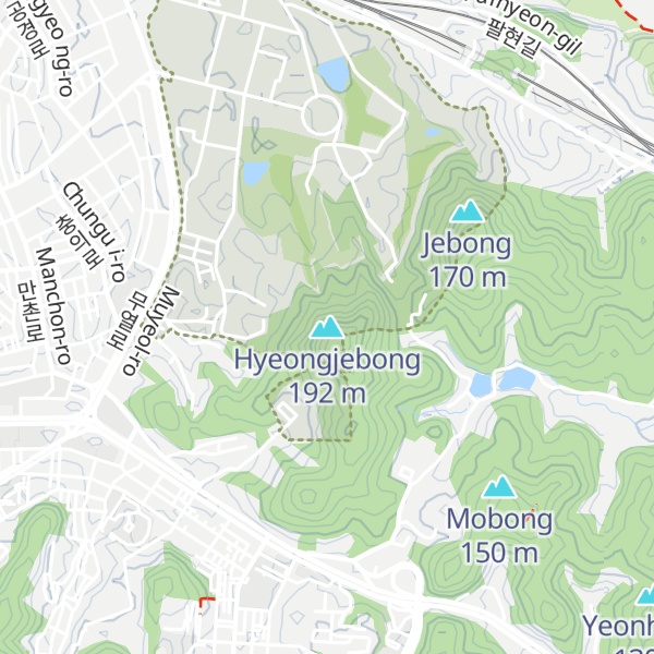 Map of Hyeongjebong