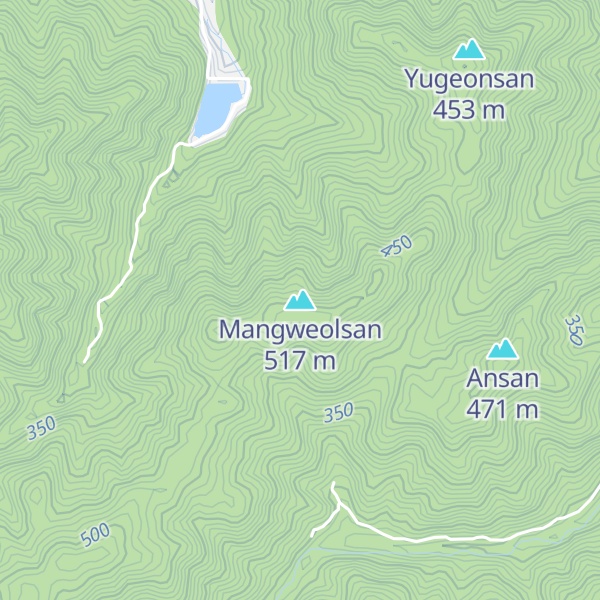 Map of Mangweolsan