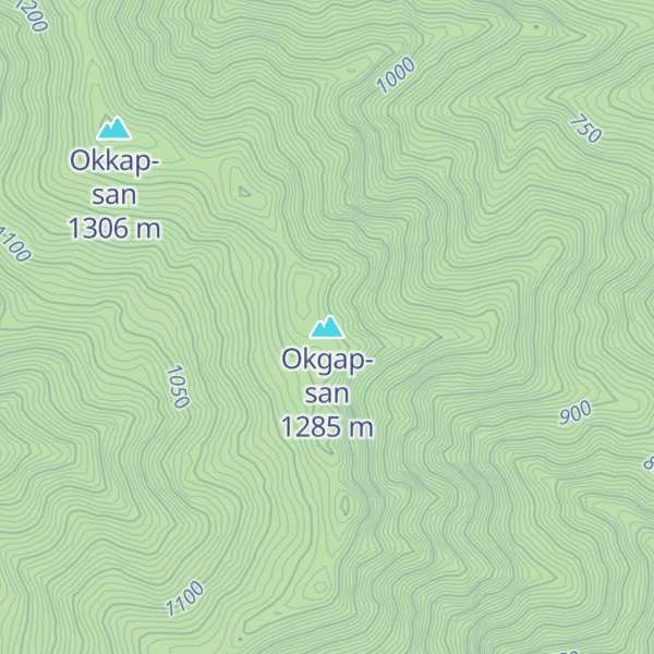 Map of Okgap-san