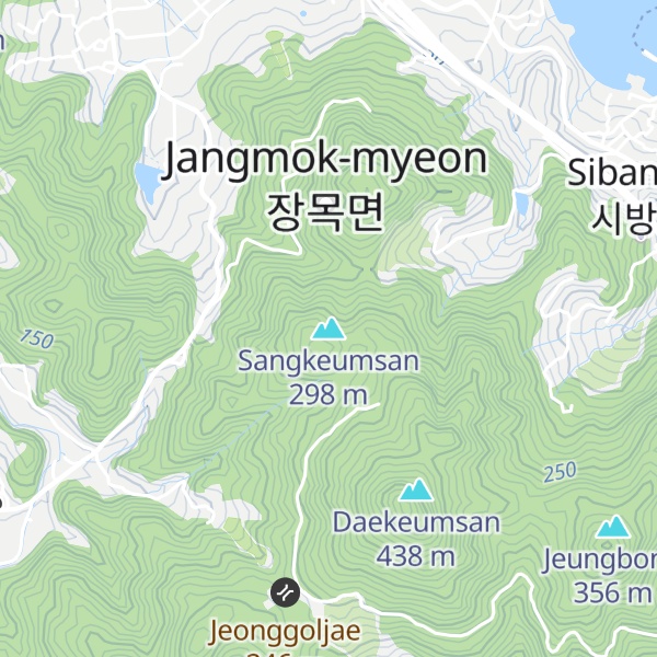 Map of Sangkeumsan