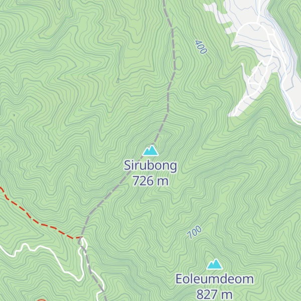 Map of Sirubong
