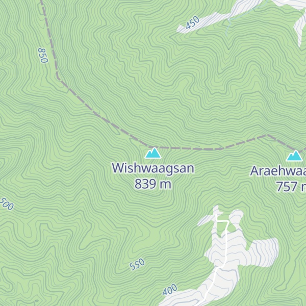 Map of Wishwaagsan