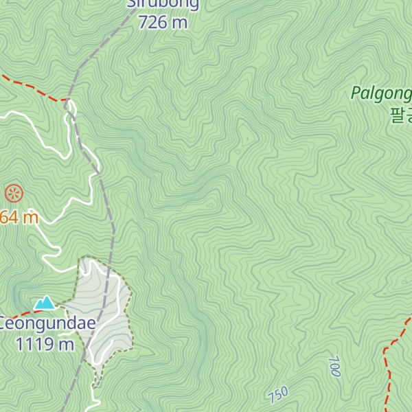 Map of Munsubong