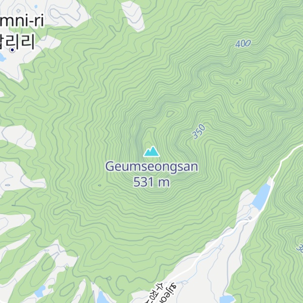 Map of Geumseongsan