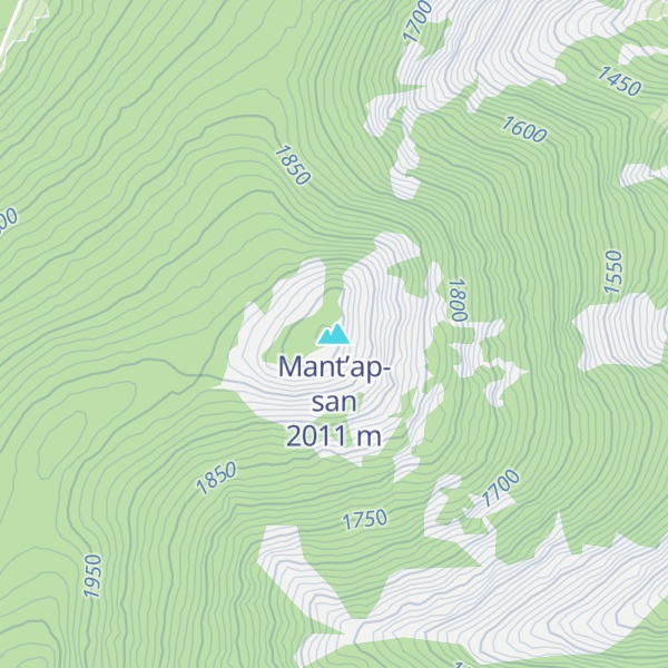 Map of Mant’ap-san