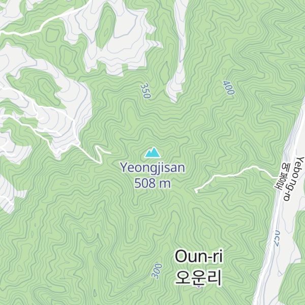 Map of Yeongjisan