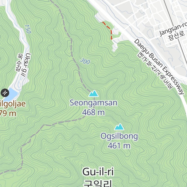 Map of Seongamsan