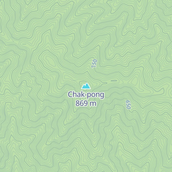Map of Chak-pong